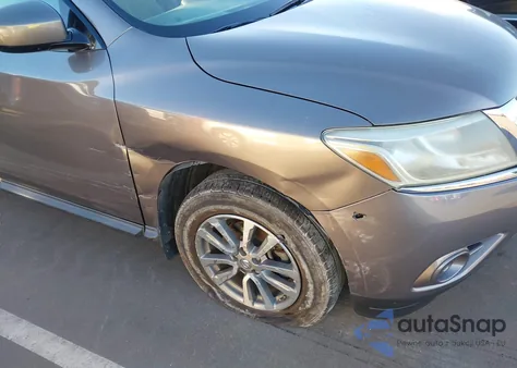 2013 Nissan Pathfinder Sv из США, поврежденный, VIN 5N1AR2MN1DC686657